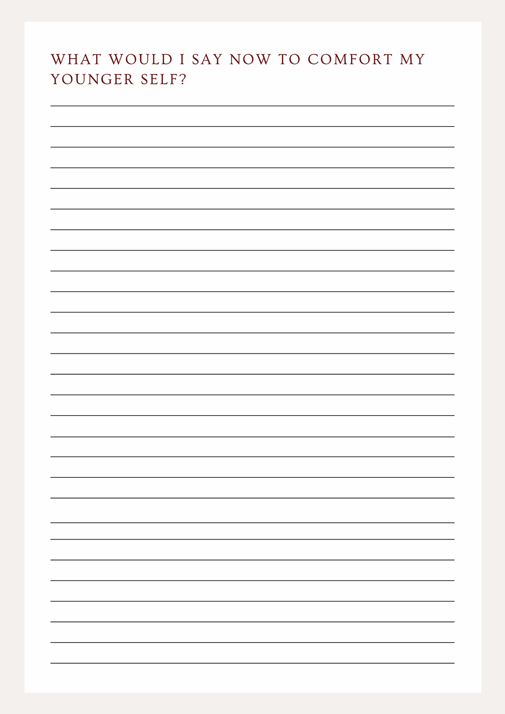 The Shadow Work Journal
